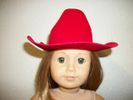 Red Cowgirl Hat