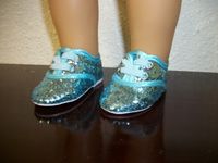 Aqua Glitter shoe