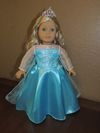 Snowflake Princess Dress w/cape