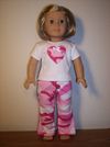 Camo Heart pj Set