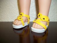 Yellow Flower Sandals