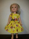 Ladybug Dress 14.5" doll