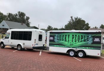 Team LP's old rig hitting the parade
