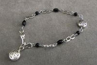 B7 - Black Onyx Celtic Knot Bracelet