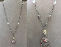 N11 - Crystal Hummingbird Necklace