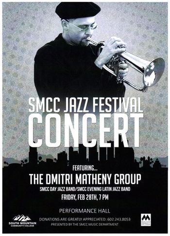 SMCC Jazz Festival Phoenix AZ 2/28/14
