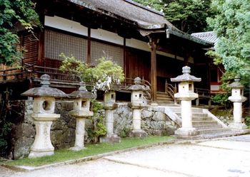 Stone Lanterns at Kasuga Lantern Shrine, Nara, JAPAN
