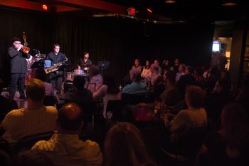 Nick Manson, Dmitri Matheny, T-Bone Sistrunk, Andy Gross, Rob Moore at The Nash | JAZZ NOIR Arizona February 2016 photo by Nona Manson
