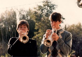 Dmitri Matheny and Derek Reaban, Tucson AZ circa 1983
