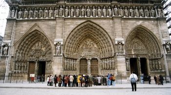 Notre Dame Cathedral, Paris, FRANCE
