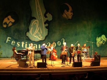 Caspian Jazz & Blues Festival Amina Figarova International Band Baku, Azerbaijan April 13-14, 2002
