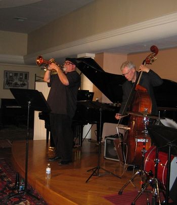 Matt Clark, Dmitri Matheny, Seward McCain, Leon Joyce @ Piedmont Piano Oakland CA 6/7/14 photo by Barbara Natale
