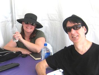 Sassy & T-Bone, Goodyear Lakeside Music Festival, Goodyear AZ 4/11/15
