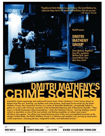 Dmitri Matheny Group "Crime Scenes" Premiere Yoshi's Oakland 5/9/12 Photo by Tom Kwas

