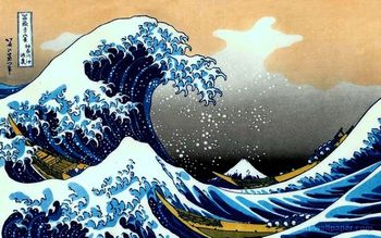 Great Wave by Hokusai
