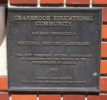 Cranbrook Schools Bloomfield Hills MI 4/23/14
