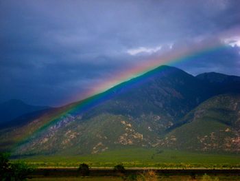 Rainbow Over Taos Mountain 8/24/13
