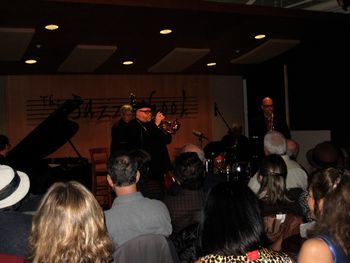 Dmitri Matheny, Dave Ellis, Matt Clark, Seward McCain, Leon Joyce Jr @ California Jazz Conservatory (the Jazzschool) Berkeley CA 3/1/14
