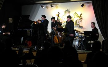 Nick Manson, T-Bone Sistrunk, Dmitri Matheny, Andrew Gross, John Lewis @ Sacred Grounds Jazz Coffeehouse Scottsdale AZ January 30, 2014
