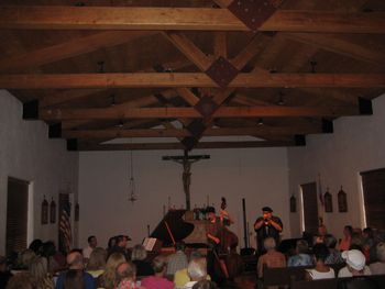 Nick Manson, T-Bone Sistrunk, Dmitri Matheny @ Sedona Jazz at the Church 8/18/13
