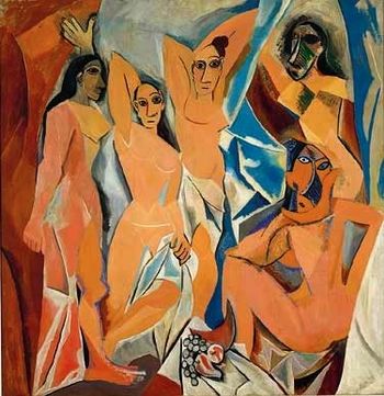 Les Demoiselles d'Avignon By Pablo Picasso
