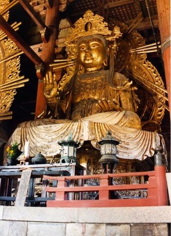Flanking Buddha, Todaiji, Nara, JAPAN
