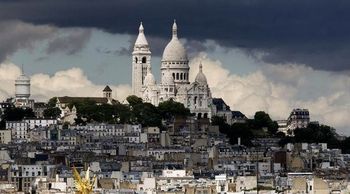Sacre Coeur, Montmartre, Paris, FRANCE
