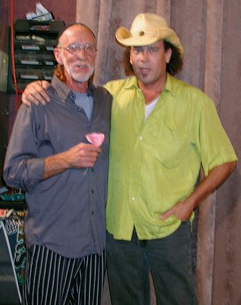 Red Dog (30 plus years roadie for the Allman Bros. Band) and Richard Price. Richard introduced Duane and Red Dog to each other in 1969 at a Forest Inn jam in Jacksonville, Florida
