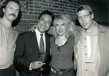 Mark O'Conner, Yo Yo Ma, Lucinda, and Richard Price
