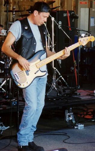 Hombre at Merlefest (photo by Frank Serio)
