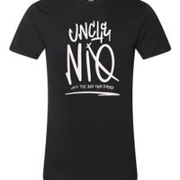 Unisex Uncle Niq and the Bad Man Band Logo t-shirt