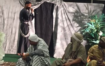 Posted on 7/8/21: Here's a picture from 2016 when I was a part of the play "Jesus! Do you know Him?"..."And he said unto them, Go ye into all the world, and preach the gospel to every creature." - Mark 16:15
