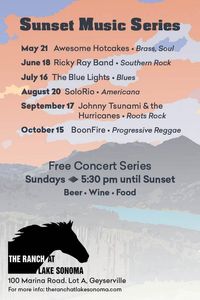 Ranch at Lake Sonoma - Sunset Music Series