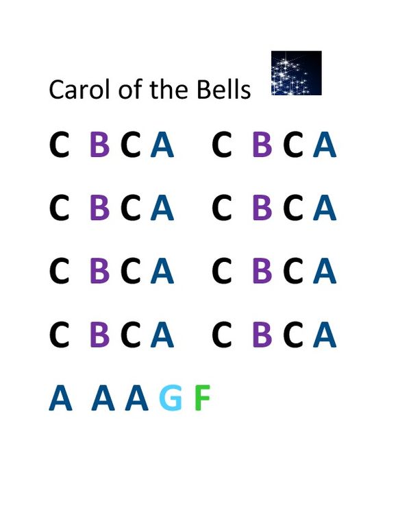 Free Easy Music For Colored Handbells