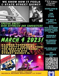 Damned Torpedoes w/ Nick Dittmier and the Sawdusters! BUY TIX AT THIS LINK!