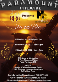 Triple R Productions & NGE Entertainment Presents The NGE Trio Live @ The Paramount Theatre