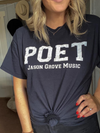 POET APPAREL T-SHIRT BLACK