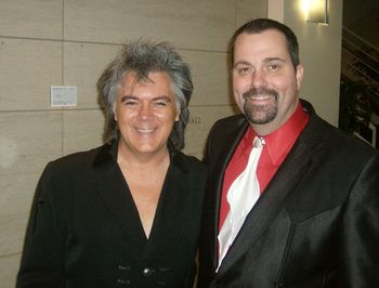 Marty Stuart and I. Raleigh North Carolina spring of 2008
