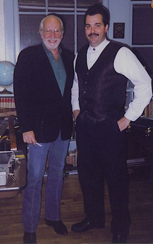 My good friend and musical hero Mike Auldridge in 1998 at Lucketts VA
