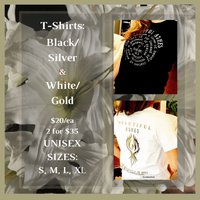 Beautiful Ashes T-shirt (2 pack) - Black & White