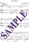 Die Stimme - E minor Sheet Music