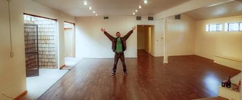 Pre-remodel, only days after getting the keys
