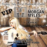 VIP an Evening with Morgan Myles and special guests