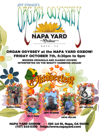 ORGAN ODYSSEY live at the NAPA YARD OXBOW - OCTOBERFEST!
