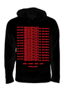 "NO REST FOR THE WICKED" BLACK HOODIE