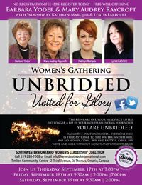 UNBRIDLED Conference with Barbara Yoder and Mary Audrey Raycroft