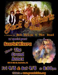 The music of Bob Dylan & The Band -- w/ special guest Scarlet Rivera!