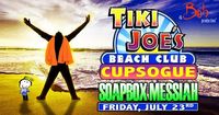 Soapbox Messiah at Tiki Joe's, Cupsogue Beach