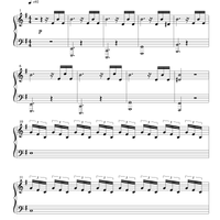 Lines Piano Sheet Music