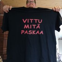 VMP - musta t-paita M